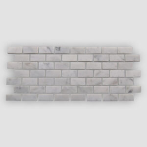 Estate Mini Brick 1x2 - Bianco Carrara