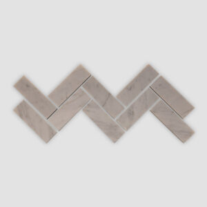 Estate Herringbone - Bianco Carrara