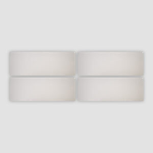 Color Wheel 4x16 Stacked - Arctic White