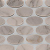 Marvel Oval Mosaic Venetian Calacatta