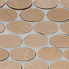 Marvel Oval Mosaic Crema Marfil