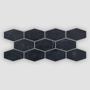 Estate Stretch Hexagon Nero Marquina