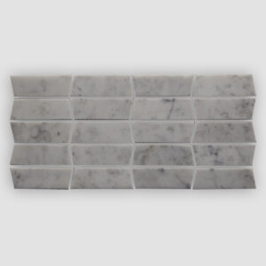 Estate Trapezoid Bianco Carrara