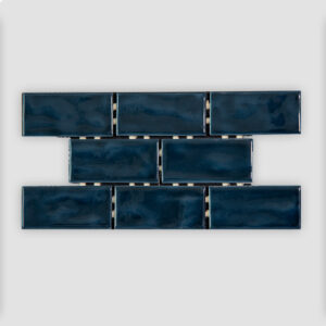 Daltile Artezen Brickjoint - Deep Blue